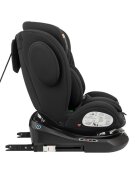 KikkaBoo Scaun auto pentru copii cu ISOFIX I-Felix Blackcertificat I-Size 40-150cmR129SPS-protectie impact lateral tetiera reglabila 11 pozitiisezut rotativ5 pozitii inclinare spatarcentura top tetherreductor