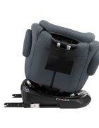 KikkaBoo Scaun auto pentru copii cu ISOFIX I-Felix DarkGreycertificat I-Size 40-150cmR129SPS-protectie impact lateral tetiera reglabila 11 pozitiisezut rotativ5 pozitii inclinare spatarcentura top tetherreductor