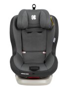 KikkaBoo Scaun auto rotativ cu isofix 0-25 kg Twister Gri