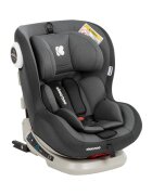 KikkaBoo Scaun auto rotativ cu isofix 0-25 kg Twister Gri