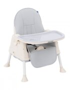 KikkaBoo Scaun de masa 3in1 Creamy Grey