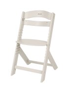 KikkaBoo Scaun de masa pentru copii Nordy Light Beige multifunctional cu structura din lemninaltime reglabila 10 nivelerecomandat pana la 10 ani35 kgcentura de sigurantamasuta detasabila