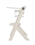 KikkaBoo Scaun de masa pentru copii Nordy Light Beige multifunctional cu structura din lemninaltime reglabila 10 nivelerecomandat pana la 10 ani35 kgcentura de sigurantamasuta detasabila