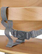 KikkaBoo Scaun de masa pentru copii Nordy Wood multifunctional cu structura din lemninaltime reglabila 10 nivelerecomandat pana la 10 ani35 kgcentura de sigurantamasuta detasabila