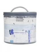 KikkaBoo Set 2 cosuri de depozitare 18cm si 14cm Bear with me Blue