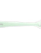 KikkaBoo Set 2 lingurite din silicon pentru copii Mint in cutiuta depozitareRecomandata de la 4 luniFara BPATextura extrem de moale
