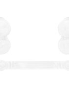 KikkaBoo Set 2 sigurante multifunctionale Transparent