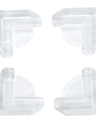 KikkaBoo Set 4 protectii colturi L-shape corner