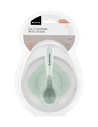 KikkaBoo Set castron cu ventuza si lingurita Mintcapacitate 250mlfara bpacompartiment pentru lingurita