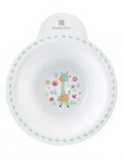 KikkaBoo Set castron si farfurie cu ventuza Music Festmanere pentru apucare usoarabaza antiderapantafara bpacapacitate castron 240 ml