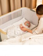 KikkaBoo Set lenjerie 5piese pentru patut 80x50cm Mini cot Hedge-hugs