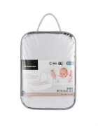 KikkaBoo Set lenjerie copii cu 6 piese Seally Me 80x40 cm din bumbac ranforce certificat OEKOTEXcompatibila patut co-sleeper sau landoucontine pernafata de pernacearceafhusa pilotapilotaprotectie impermeabila
