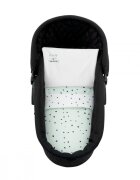 KikkaBoo Set lenjerie cu 6 piese pentru landou sau patut co-sleeper Bear with me Mint