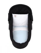 KikkaBoo Set lenjerie cu 6 piese pentru landou sau patut co-sleeper Dream Big Blue
