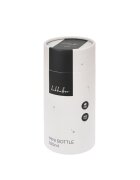 KikkaBoo Sticla din otel inoxidabil cu pai retractabil pentru copii Flora Sand capacitate 350ml fara BPA protectie anti-scurgere