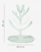 KikkaBoo Suport pentru uscat biberoane Tulip Greycapacitate pana la 8 biberoanedin plastic nontoxic fara BPA