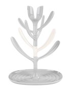 KikkaBoo Suport pentru uscat biberoane Tulip Greycapacitate pana la 8 biberoanedin plastic nontoxic fara BPA