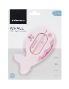 KikkaBoo Termometru de baie si camera Whale Roz