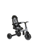KikkaBoo Tricicleta 8in1 pentru copii Aluma Greyde la 12 lunicadru din aluminiusezut rotativspatar reglabilmaner parental reglabilcopertina reglabiladetasabilacentura de siguranta