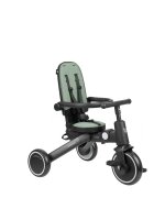 KikkaBoo Tricicleta 8in1 pentru copii Trix 2 Mint ultrapliabilade la 10 luni la 22kgcadru din aluminiusezut rotativspatar reglabilmaner parental reglabilcopertina reglabiladetasabilacentura de siguranta