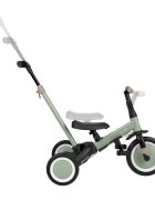 KikkaBoo Tricicleta pentru copii Flip Army Green multifunctionala transformabila 5 in 1 cu scaun reglabil bara de protectie detasabila potrivita de la 1 an la 5 ani