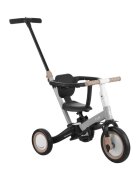 KikkaBoo Tricicleta pentru copii Flip Grey multifunctionala transformabila 5 in 1 cu scaun reglabil bara de protectie detasabila potrivita de la 1 an la 5 ani