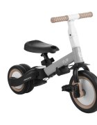 KikkaBoo Tricicleta pentru copii Flip Grey multifunctionala transformabila 5 in 1 cu scaun reglabil bara de protectie detasabila potrivita de la 1 an la 5 ani