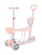 KikkaBoo Trotineta BonBon 4in1 Candy Pink