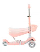 KikkaBoo Trotineta BonBon 4in1 Candy Pink