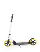 KikkaBoo Trotineta pliabila Makani Dusty Yellow cu sistem de plierecric inclusbaza antiderapantaroti PUmaner reglabilgreutate admisa 100 kg