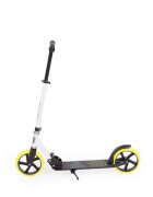 KikkaBoo Trotineta pliabila Makani Dusty Yellow cu sistem de plierecric inclusbaza antiderapantaroti PUmaner reglabilgreutate admisa 100 kg