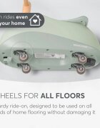 KikkaBoo Vehicul fara pedale pentru copii Ride On Sizzy Mint multidirectionalmanere pentru sustineresezut ergonomic moalesistem de protectie antirasturnareroti pivotante pentru multisuprafetede la 12 luni