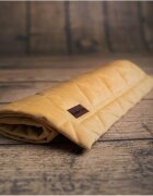 Kinder Hop Paturica Soft Touch cu doua fete catifea si bumbac 50x70 cm Mustard