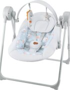 KINDERKRAFT Balansoar pentru bebelusi Swingee Gri