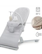KINDERKRAFT Balansoar pliabil Mimi Light Grey spatar reglabil bara cu jucarii