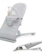 KINDERKRAFT Balansoar pliabil Mimi Light Grey spatar reglabil bara cu jucarii