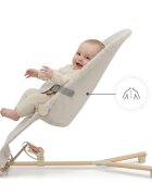 KINDERKRAFT Balansoar pliabil Mimi WoodBeige spatar reglabil bara cu jucarii