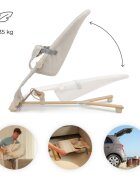 KINDERKRAFT Balansoar pliabil Mimi WoodBeige spatar reglabil bara cu jucarii
