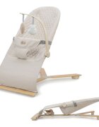 KINDERKRAFT Balansoar pliabil Mimi WoodBeige spatar reglabil bara cu jucarii