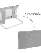 KINDERKRAFT Bariera de pat guard and dream light grey