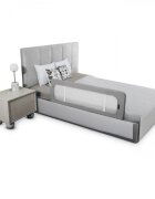 KINDERKRAFT Bariera de pat guard and dream light grey