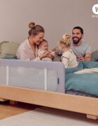 KINDERKRAFT Bariera de pat guard and dream light grey