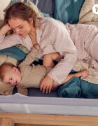 KINDERKRAFT Bariera de pat guard and dream light grey