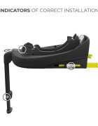KINDERKRAFT Baza isofix 360 Endura safe fx black