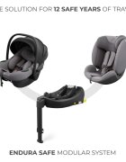 KINDERKRAFT Baza isofix 360 Endura safe fx black