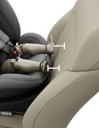 KINDERKRAFT Baza isofix 360 Endura safe fx black