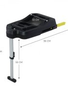 KINDERKRAFT Baza isofix scoica Mink