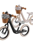 KINDERKRAFT Bicicleta de echilibru Rapid 2 Bizuu Beige cadru din aliaj de magneziu scaun reglabil clopotel si cos pentru jucarii