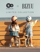 KINDERKRAFT Bicicleta de echilibru Rapid 2 Bizuu Beige cadru din aliaj de magneziu scaun reglabil clopotel si cos pentru jucarii