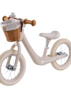 KINDERKRAFT Bicicleta de echilibru Rapid 2 Bizuu Beige cadru din aliaj de magneziu scaun reglabil clopotel si cos pentru jucarii